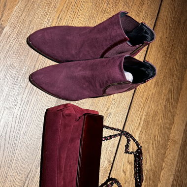 Stuart Weitzman Set - Tasche inkl. Stiefel
