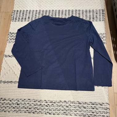 Long-sleeve T-shirts blue/olive XXL