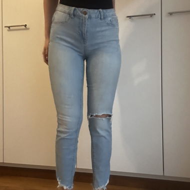 Jeans skinny New Look Jenna azzurro chiaro