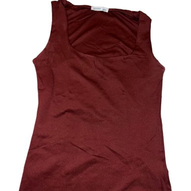 Débardeur bordeaux Zara