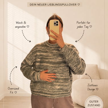 Oversized Strickpullover