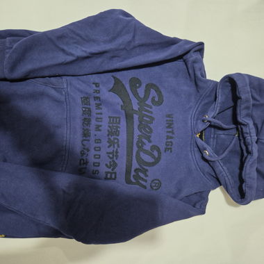 Superdry Vintage Hoodie blu