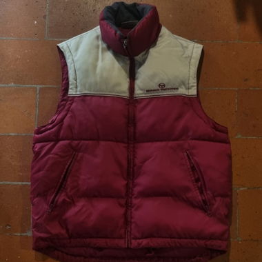 Sergio Tacchini Steppweste – rot/bordeaux