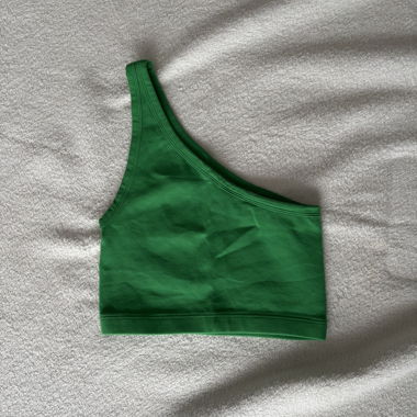 asymmetric crop top