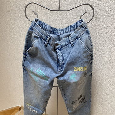 Jeans à motifs 