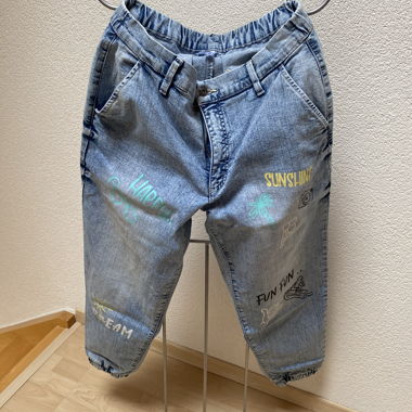 Patterned Jeans