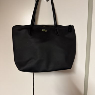 Sac cabas Lacoste noir version petite