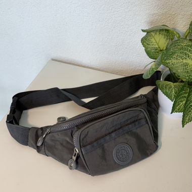 Graue Bauchtasche 