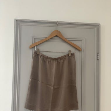 Satin skirt