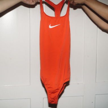 Maillot de bain Nike orange vif