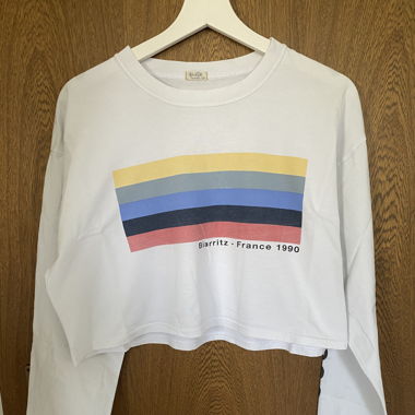 Langarmshirt mit Print