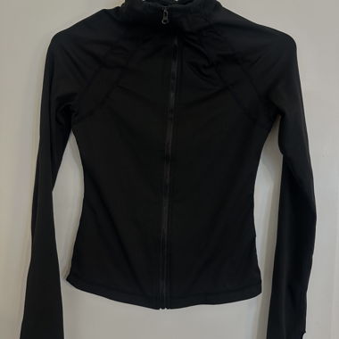 Black Zip-Up Jacket