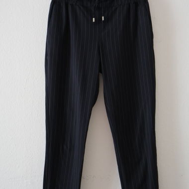 Pantalon carotte bleu marine