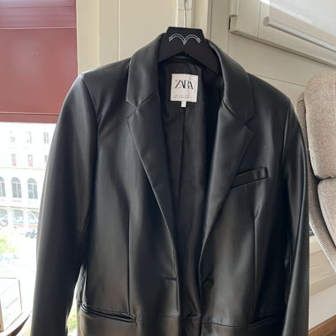 Blazer Similicuir Zara