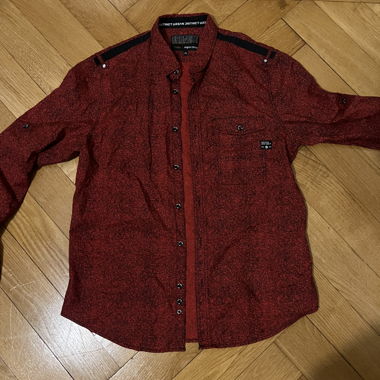 Chemise Urban District rouge