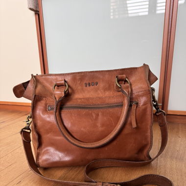 Umhängetasche ZEMP aus Leder