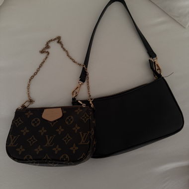 Borsa a tracolla combinata