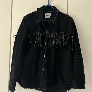 Zara Black Tassel Jacket