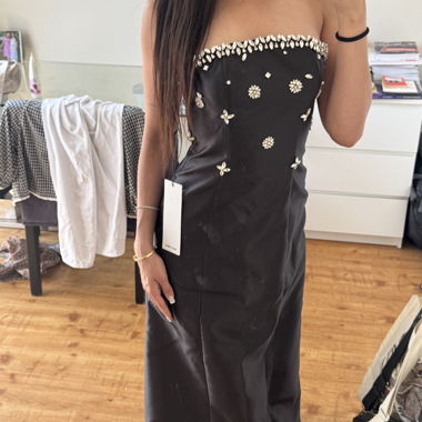 Robe de soirée noire