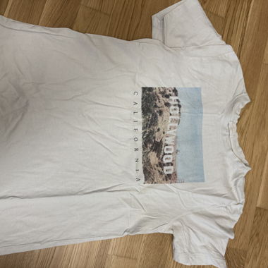 Weisses Hollywood T-Shirt von TWINNTIP