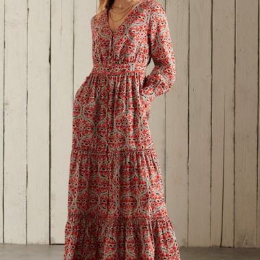 Robe bohème romantique Superdry