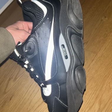 Sneaker Dior B22 nere con riflettore Tagl. 43