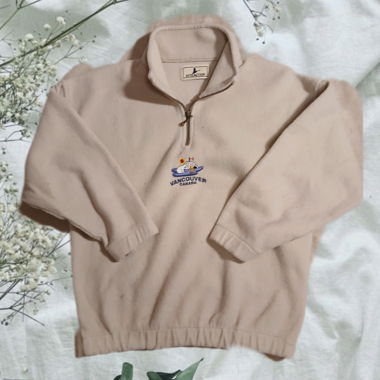 Polaire beige, S