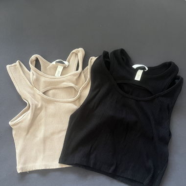 Lot de 2 tops basiques