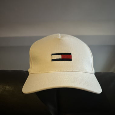 Tommy Hilfiger White Snapback Hat