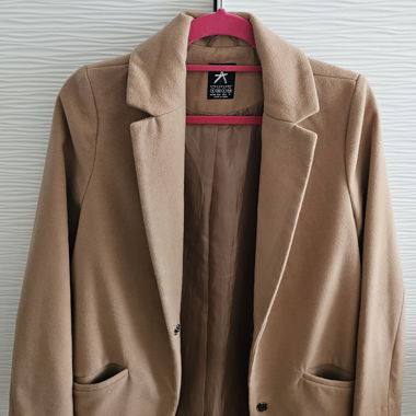 Cappotto beige Atmosphere taglia 8, S, M