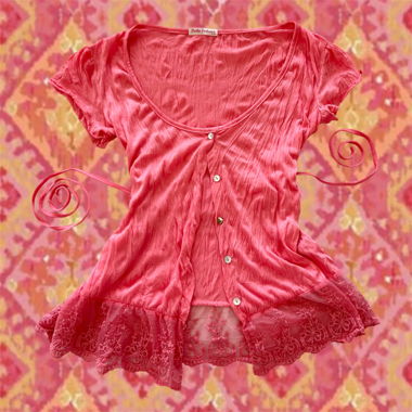 Pinken top vintage 
