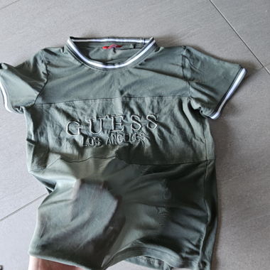 T-shirt GUESS vert