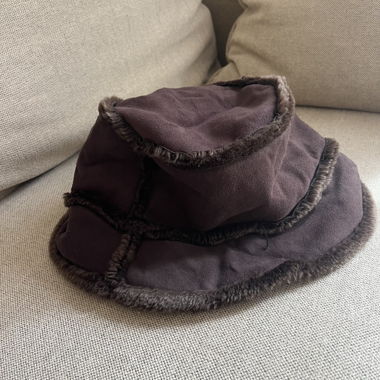 Faux Suede Bucket Hat