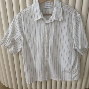 Camicia a righe Bershka