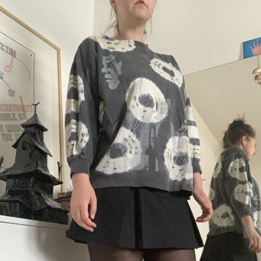 Vintage tie dye long sleeve T-shirt 