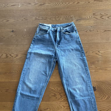 90s Baggy Jeans Blau