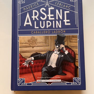 Livre Arsène Lupin en espagnol