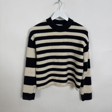 Monki striped knit sweater