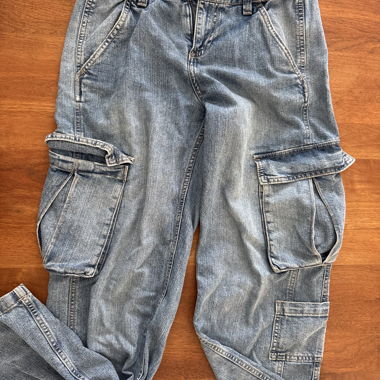 Jeans Cargo con Tasche