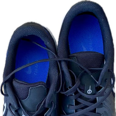 Nike Fussballhallenturnschuhe schwarz