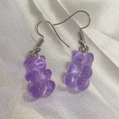 Boucles d’oreilles Haribo en bonbon