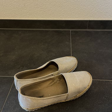 Espadrilles à paillettes gr. 38