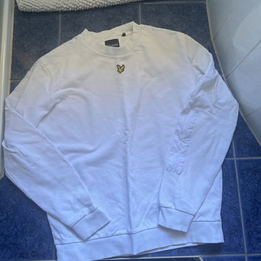 Felpa bianca Lyle & Scott 