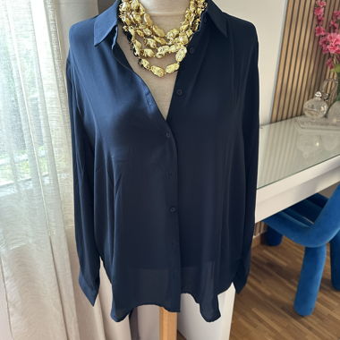 Chemise bleu marine LAREDOUTE