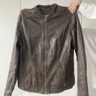 Veste en cuir