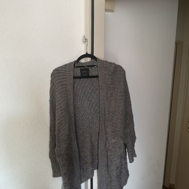 ZARA Knit - cardigan gris (s) 