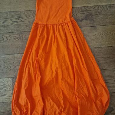 MNG Orange Dress Size S Like New