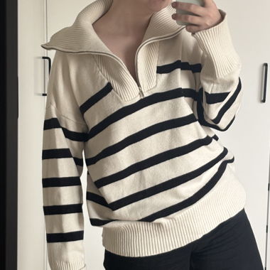 GESTREIFTER PULLOVER