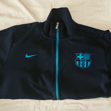 Giacca sportiva con zip Nike FC Barcelona L