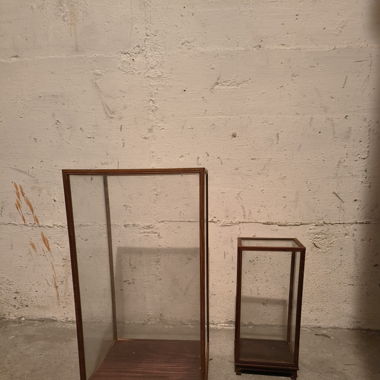 Deko Glas Vitrine